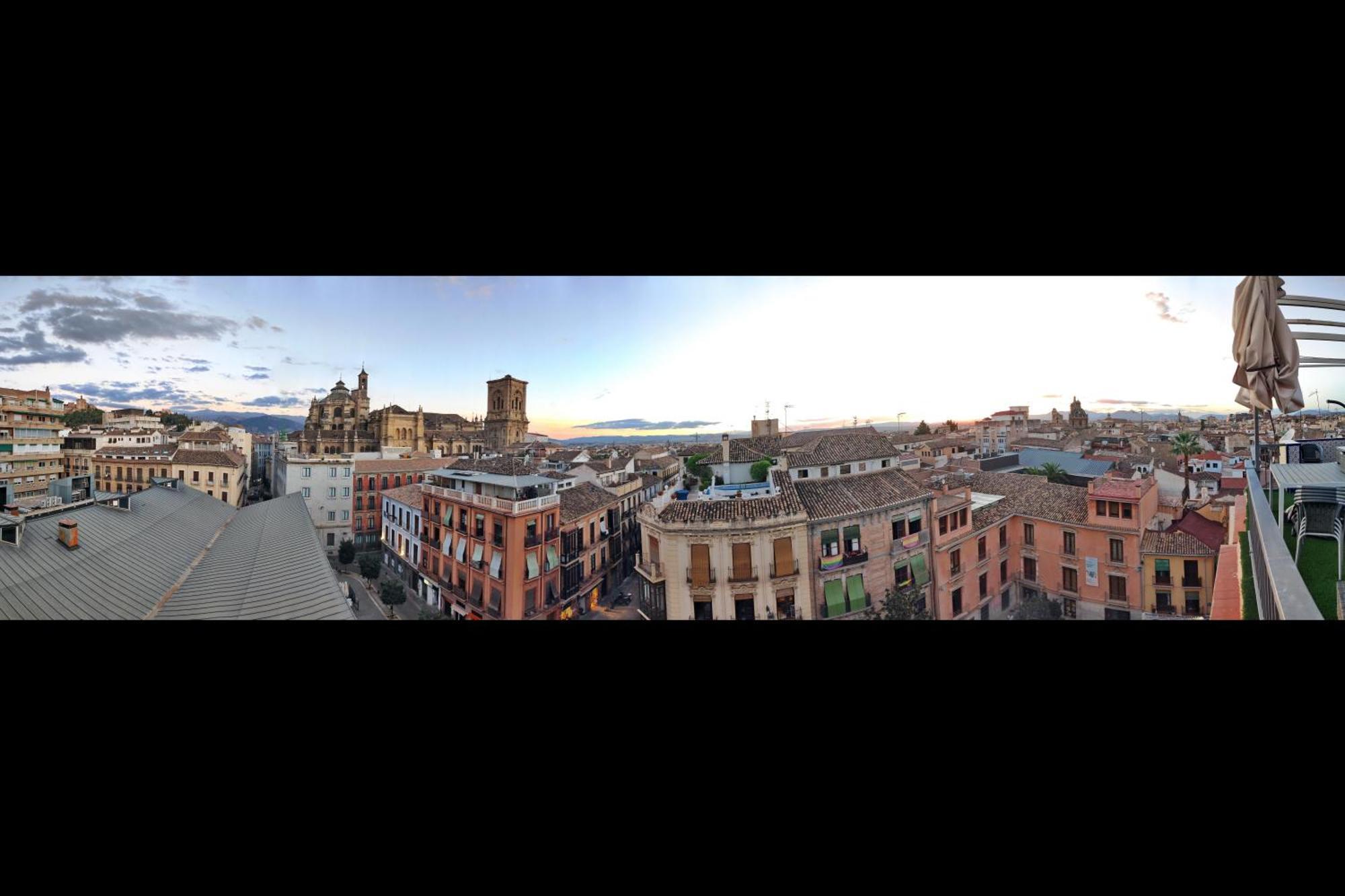 Ferienwohnung Atico Panorama Catedral Granada Exterior foto