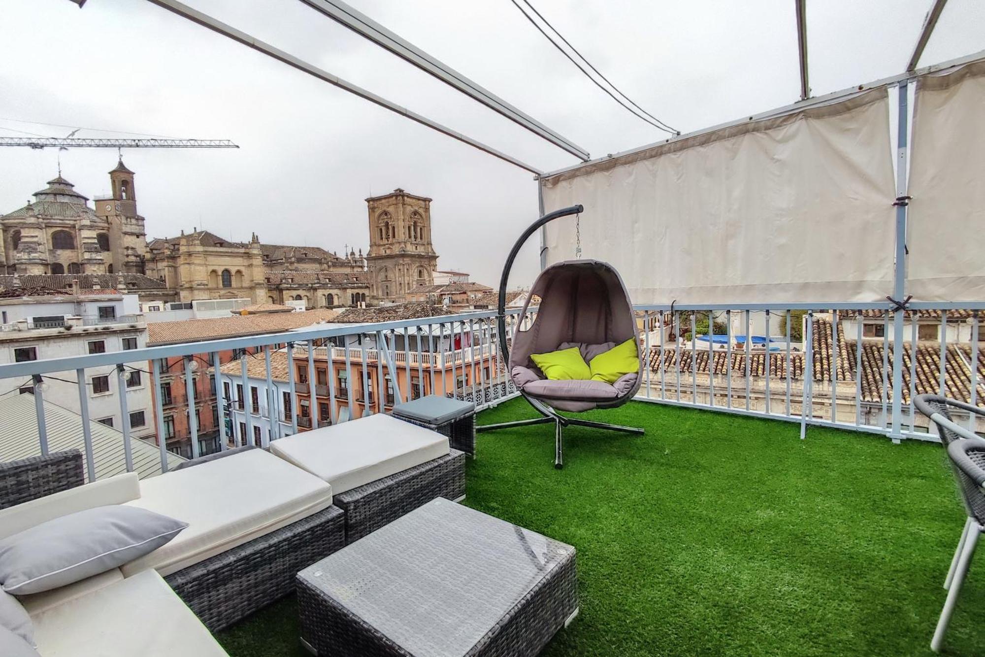 Ferienwohnung Atico Panorama Catedral Granada Exterior foto