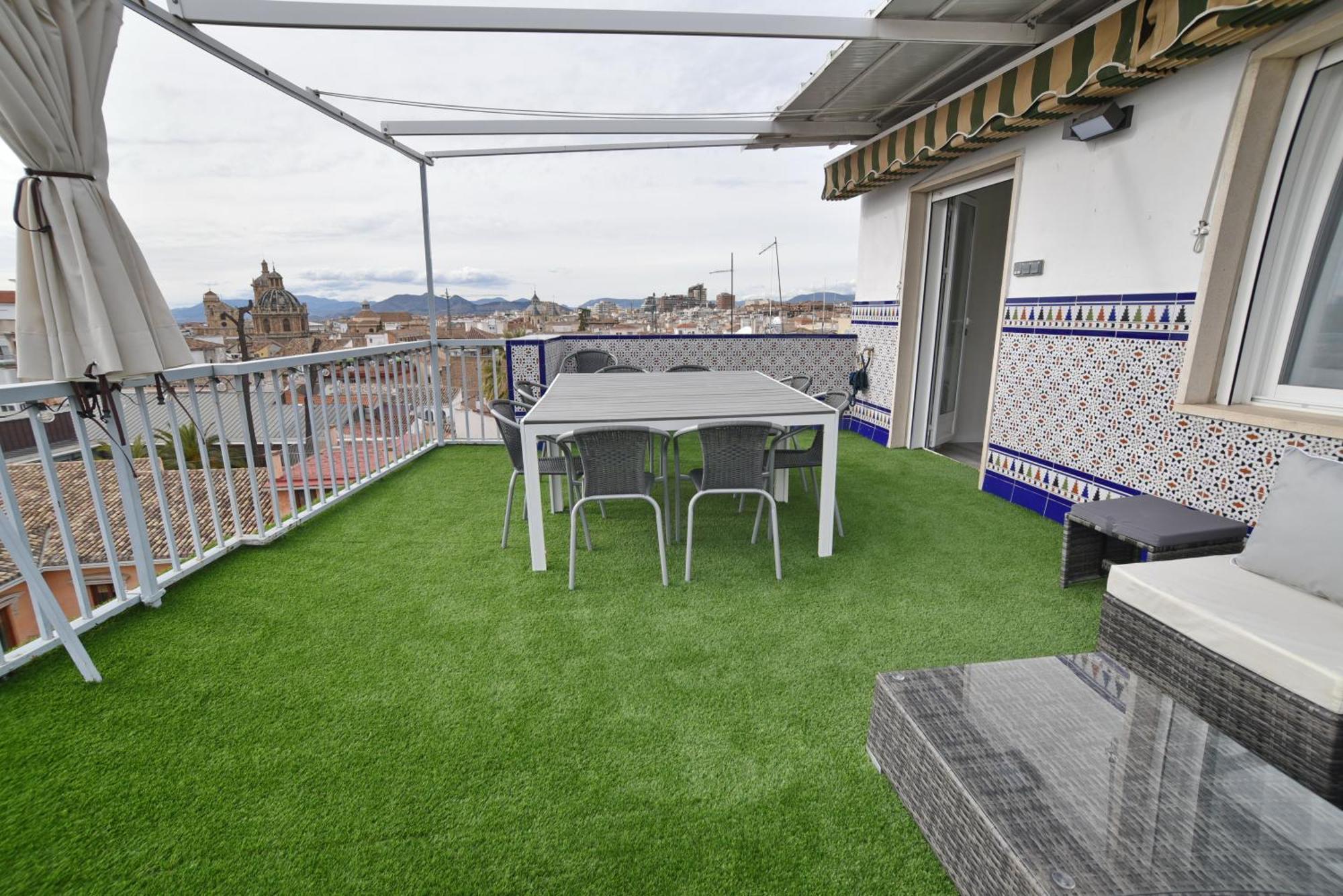 Ferienwohnung Atico Panorama Catedral Granada Exterior foto