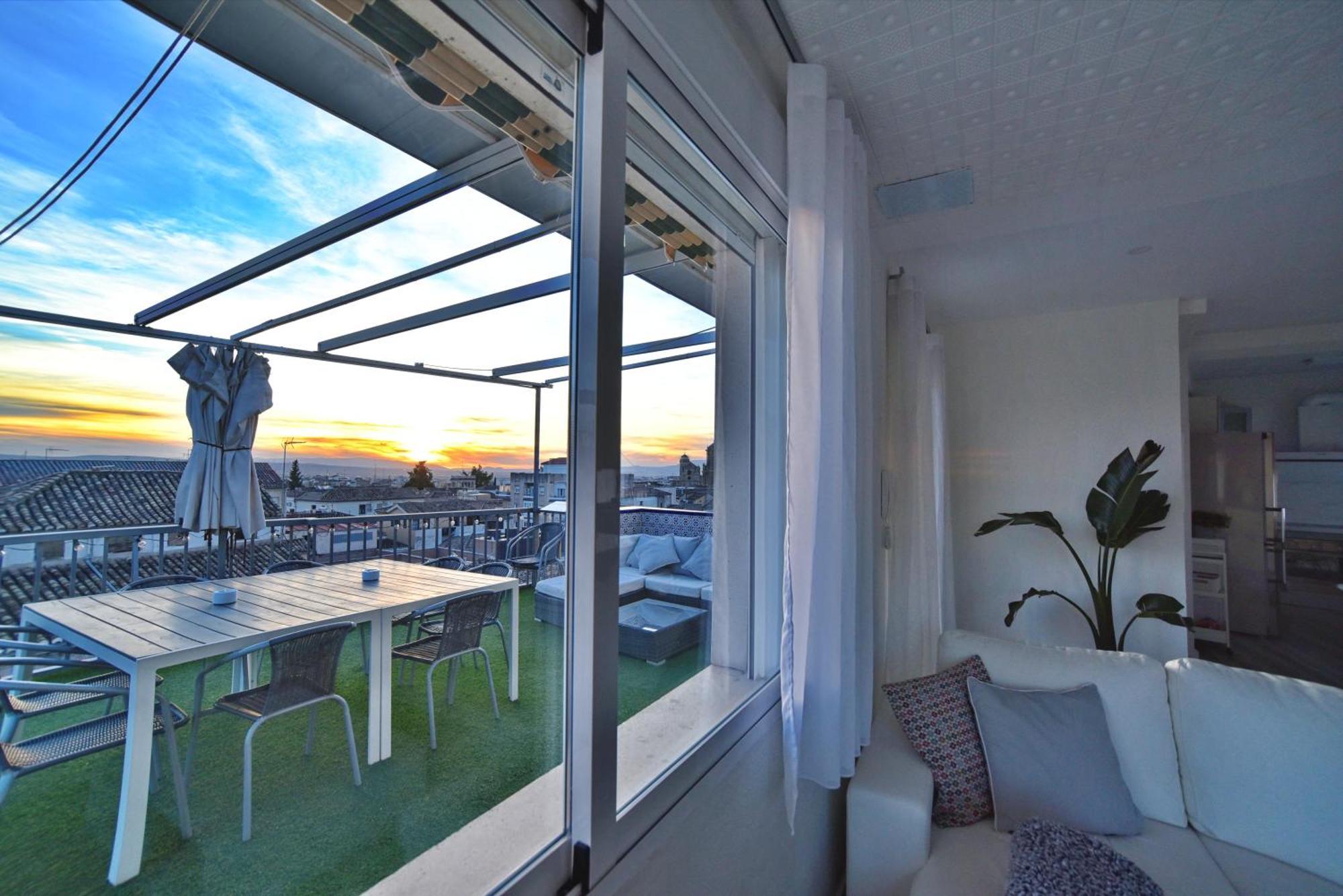 Ferienwohnung Atico Panorama Catedral Granada Exterior foto