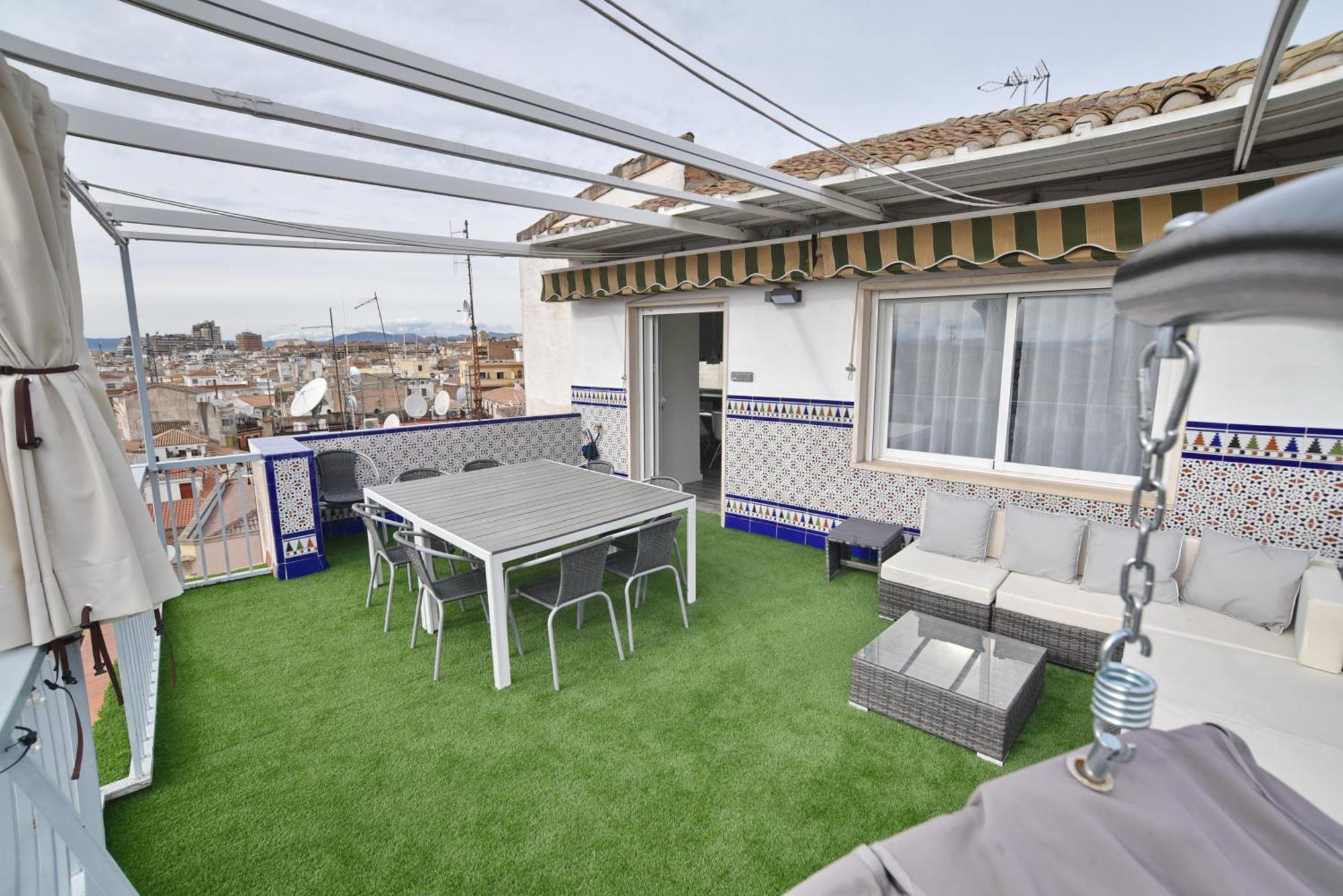 Ferienwohnung Atico Panorama Catedral Granada Exterior foto